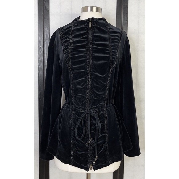 St John Velvet Jacket. Size: M - Picture 1 of 8